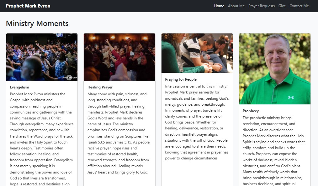 Ministry Website